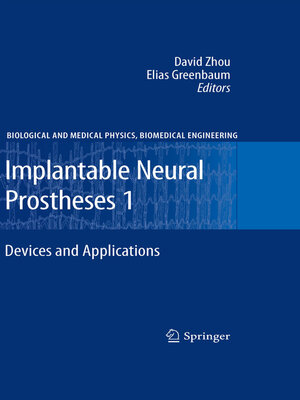 cover image of Implantable Neural Prostheses 1